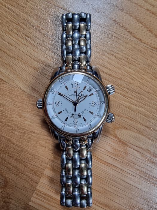 Złoty Zegarek Maurice Lacroix MP6388 PS105 830 Komplet pudełko dokumen