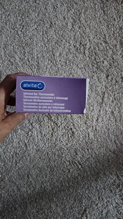 Alvita Termómetro Auricular Infravermelhos

Termómetro auricular de in