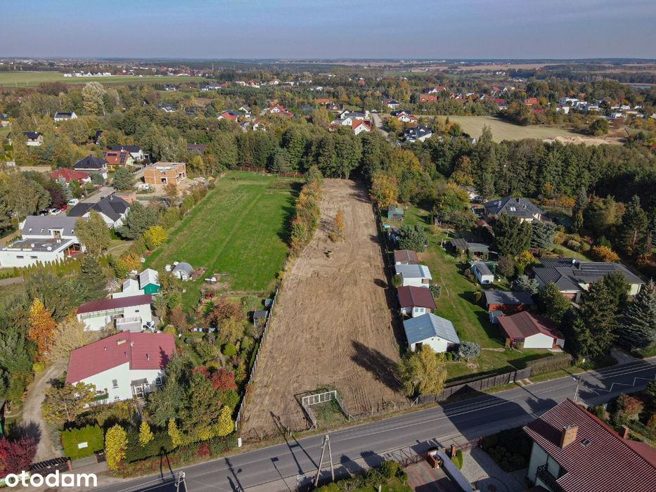 Działka budowlana, MPZP, możliwy podział na 5 działek, pełne media.