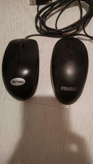 Retro myszki Actina 3000 i 4World Tuscani Mini