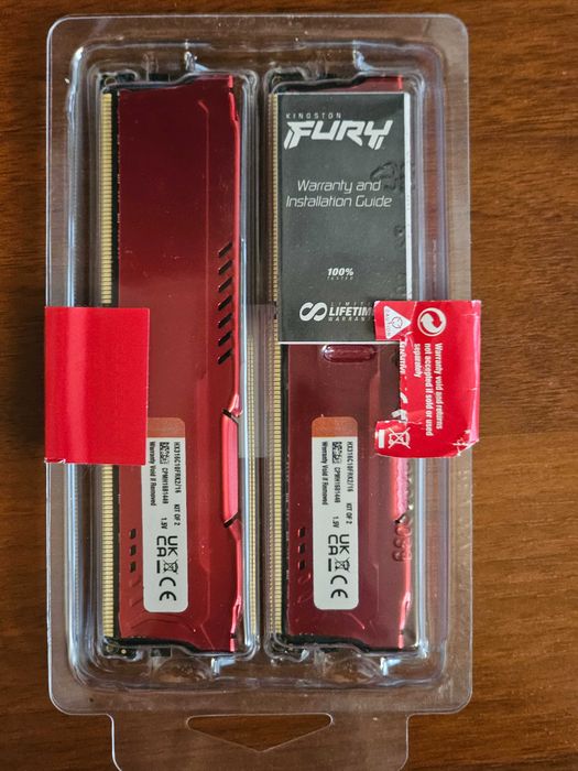 Оперативна пам'ять Kingston HyperX Fury DDR3 2x8Gb 1866Mhz