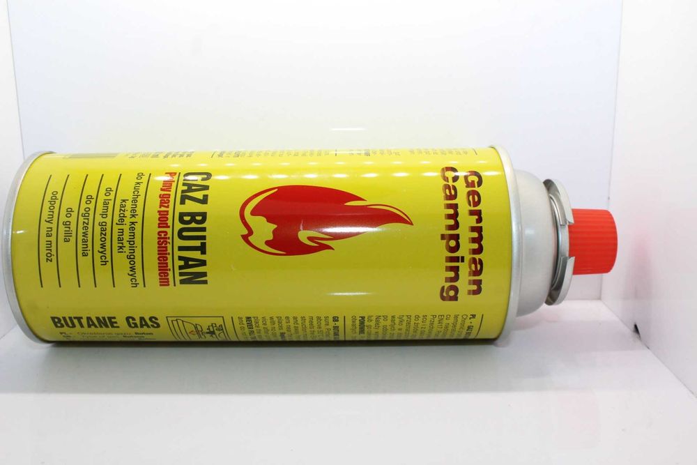 Kartusz gazowy German camping niemiecki 227 g + Korek Zatyczka