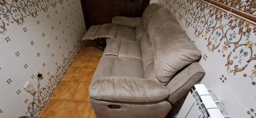 Sofá de 3 lugares relax