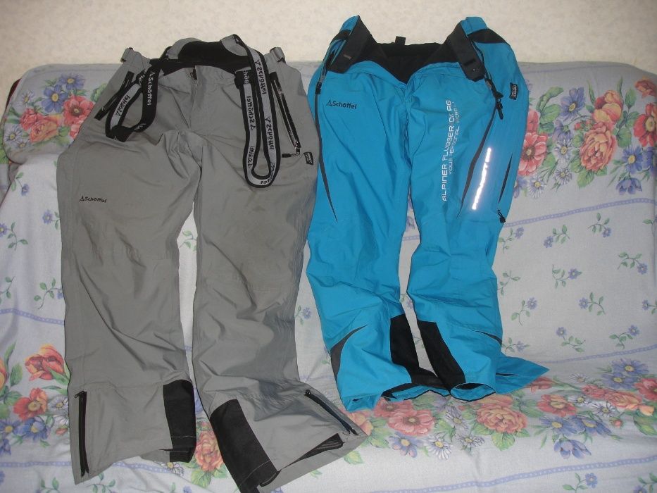 Лыжные штаны, комбинезоны