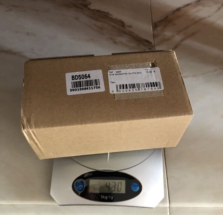 Mira para Caça/Airsoft Magnifier 3X-FTS