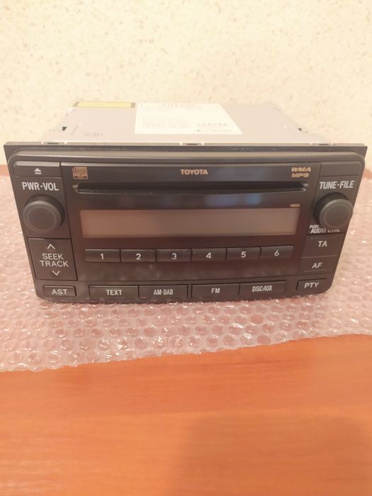 86120-60D20 автомагнитола оригинальная TOYOTA land cruiser Prado: 1 700 ...