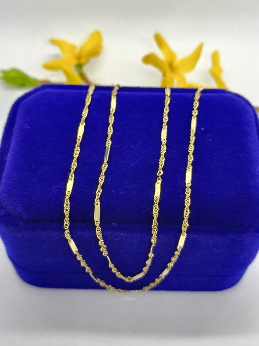 Łańcuszek ze złota, złoto pr 585