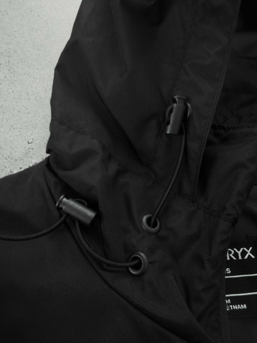 Чоловіча Вітрівка Arc'teryx | Водовідштовхуюча Куртка | Чорна | S–3XL