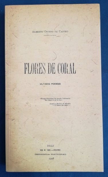 Flores de Coral. Últimos Poemas.