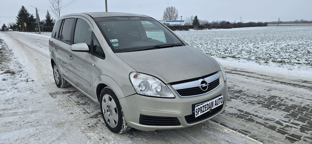 Opel Zafira B 1.9CDTI 2005r, 6 biegów klima 7 osobowa