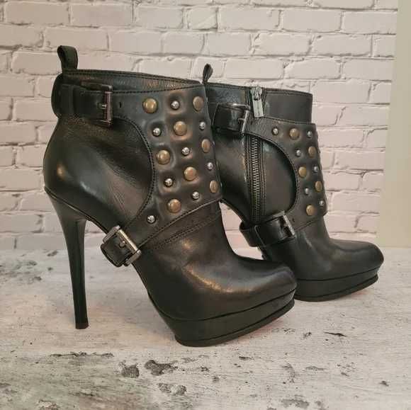 Wspaniałe skórzane buty/botki  Michael Kors r.37