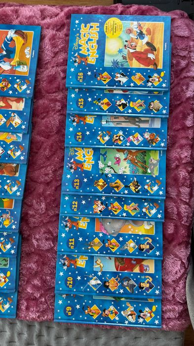 Coleção "Disney´s Magic English" (Tomo 1 -16)