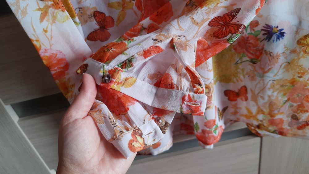 Tunika/koszulka eleganckia kolorowa letnia r.40 L .Together