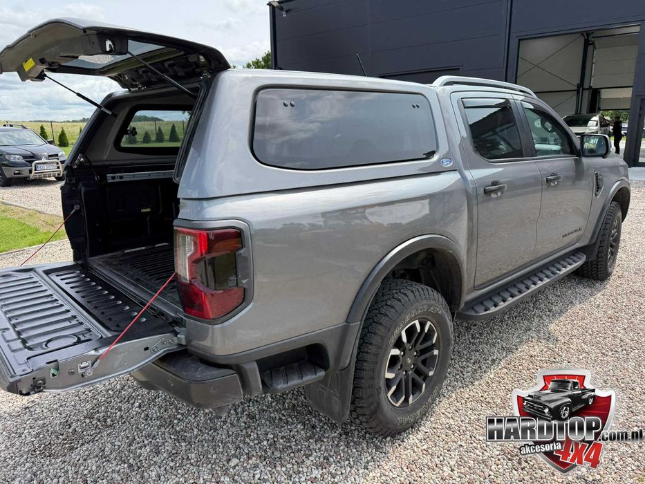 Zabudowa  Hardtop Ford Ranger 2023+ szyby przesuwne/podnoszone
