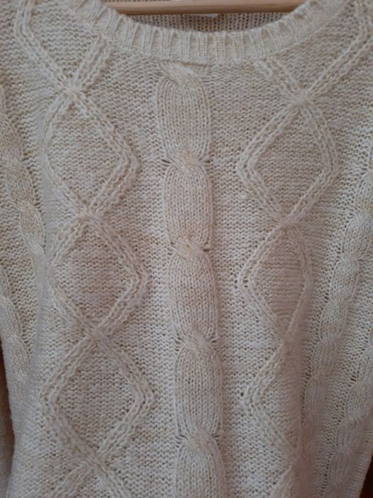 Sweter beżowy  S