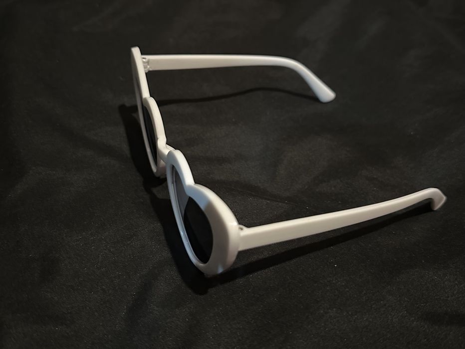 okulary serduszka drip moda cute alt emo