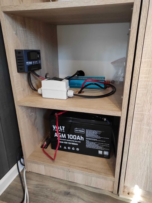 off-grid, zestaw solarny, prąd na działce