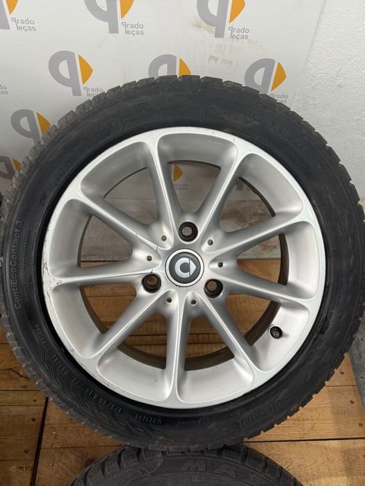 Jantes smart fortwo 451  com pneus