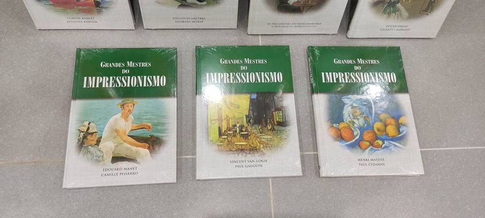 Coleção " Grandes mestres do impressionismo"