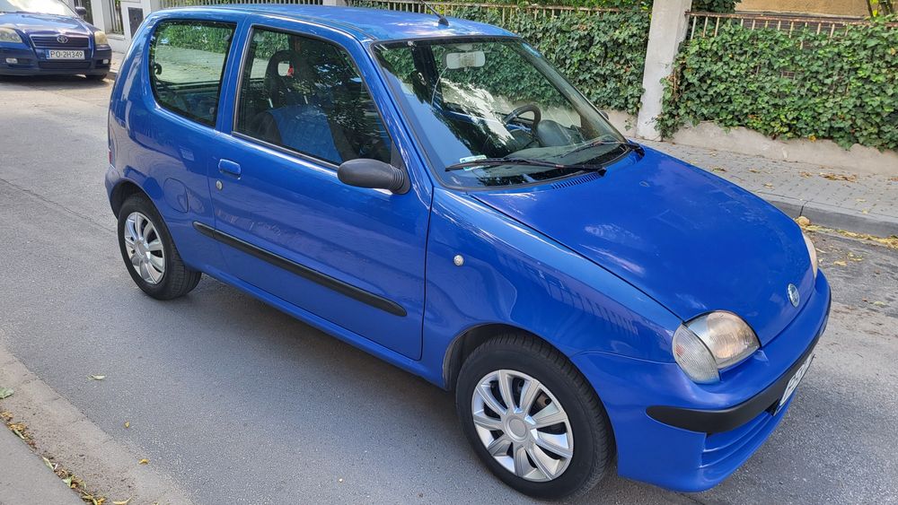 Fiat Seicento 1.1 Wersja Dynamic 2x Airbag Wspomaganie Elektryka Stan Dobry.