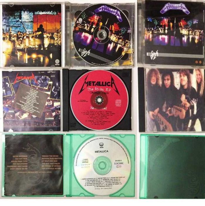 Компакт диски CD (rock, metal)