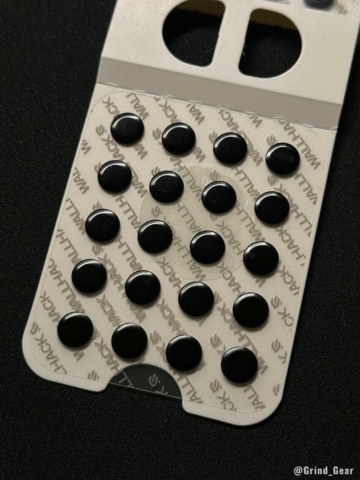 Глайди для скла WALLHACK — Obsidian Pro /  UHMW-PE Black Dots / Pills