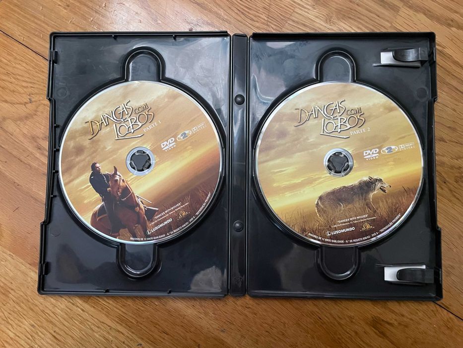 DVD Danças com Lobos de Kevin Costner, vencedor 7 oscars