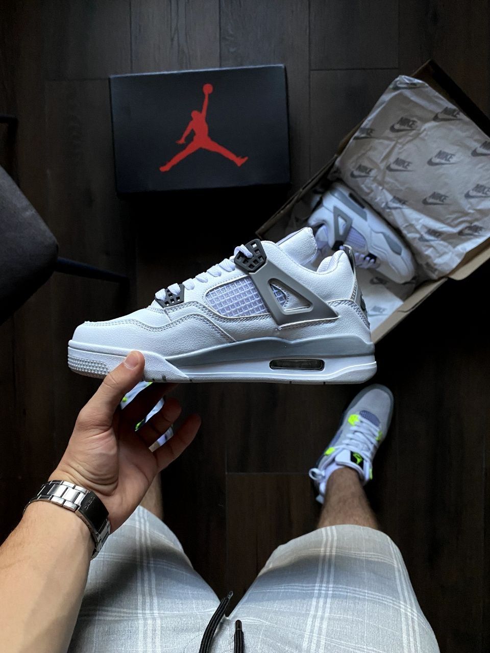 Nike Air Jordan 4 Retro Military|Найк аір джордан 4| найк джордан 4: 3 ...