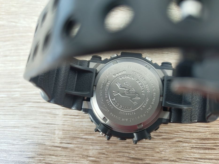 Zegarek Casio G-Shock Frogman DW-8200 1A Titanium Limited - rok 1995