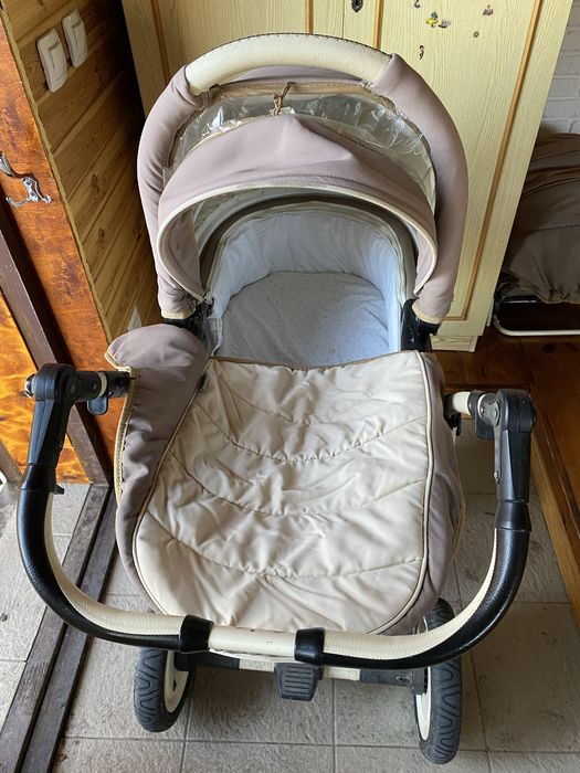 Коляска Adamex 2в1 бежева