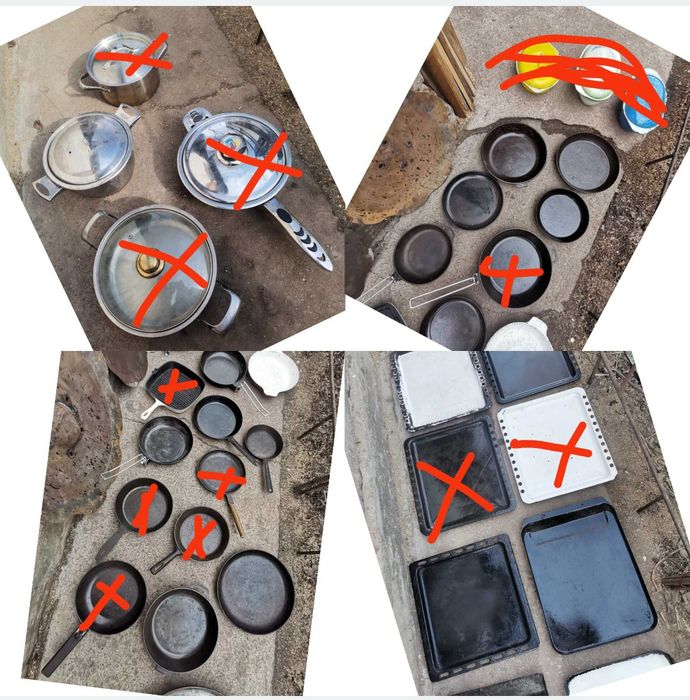 Баняк чугун петельня посуда