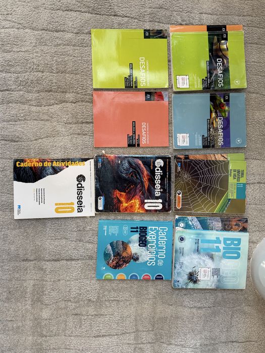 Manuais Biologia e Geologia 10º/11º + Cadernos | Porto Editora / ASA / Texto