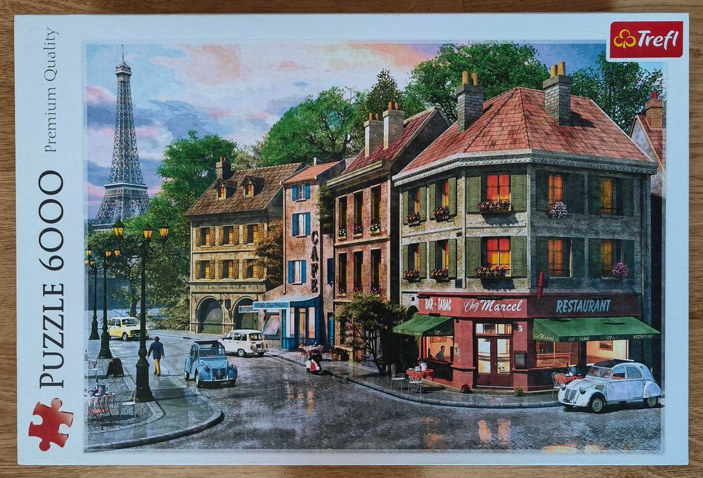 Puzzle 6000 - Trefl Uliczka Paryża