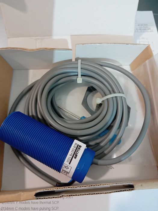 Sensor Capacitivo Regulável  30mm pnp 24vdc BALLUFF