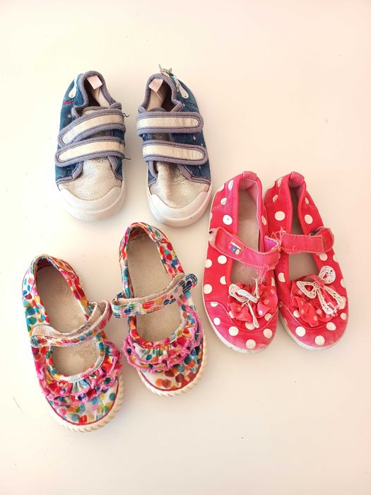 trampki buciki dla dziewczynki po przedszkolu 26 25 na rzepy ciapcie