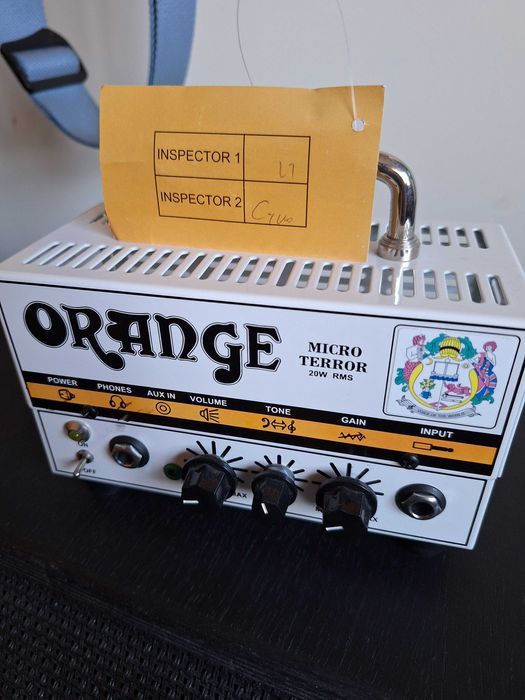 Cabeça Amplificador - Orange Micro Terror