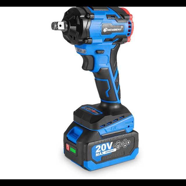 1062b - Pistola aparafusadoora impacto 1000nm com 1 bateria 1 MADRILL