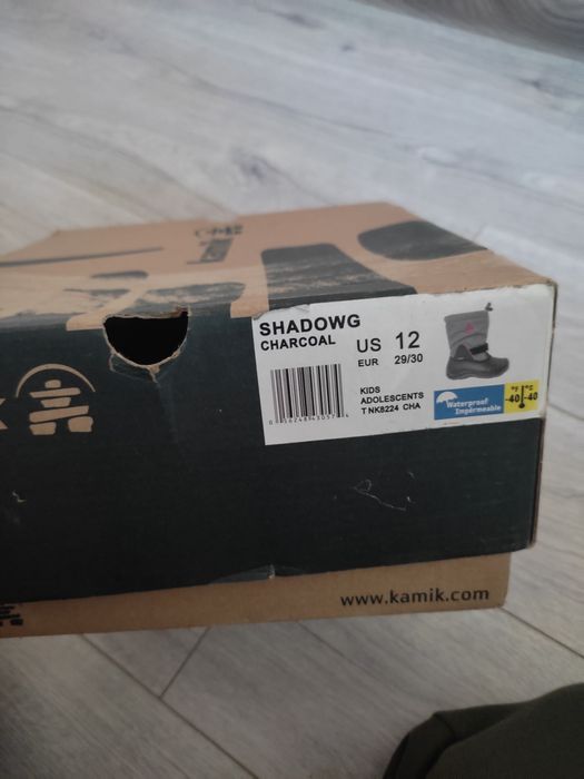 Дитячі чобітки Kamik,оригінал  ,розмір 12