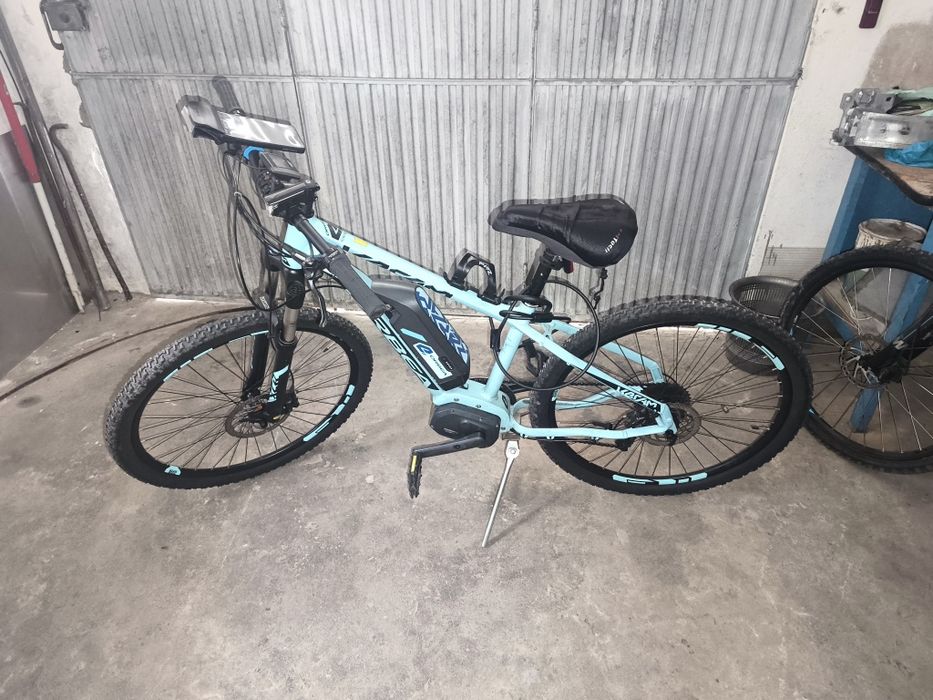 Bicicleta Elétrica Orbea com duas baterias. Keram com Motor Central Shimano. Bateria de Longa Duração