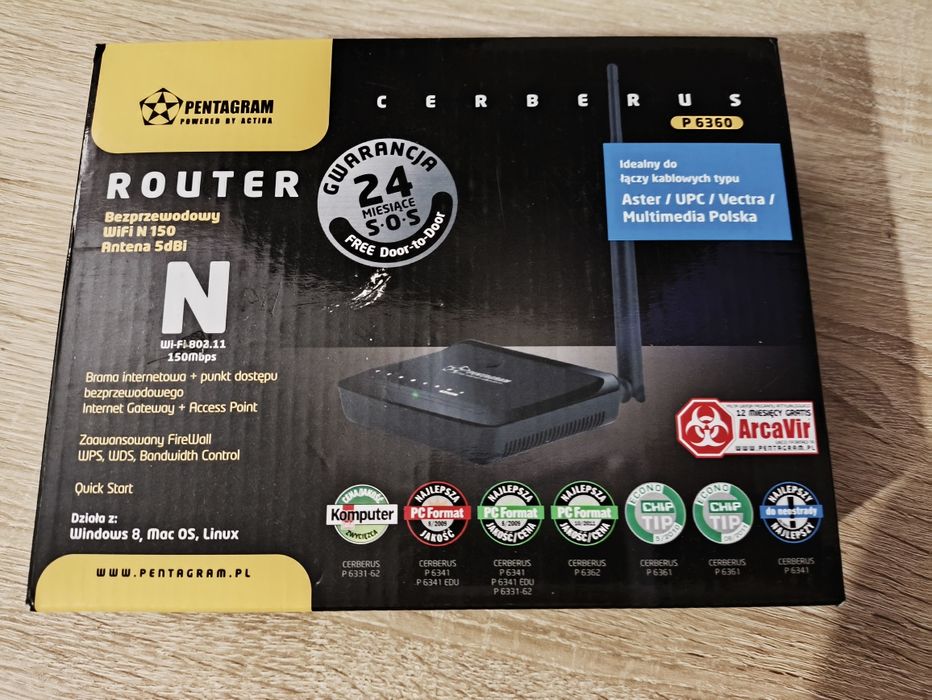 Router Wifi Pentagram Cerberus P6360