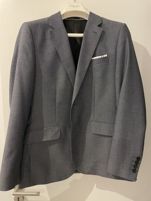 Fato completo azul casaco 50 calças 46