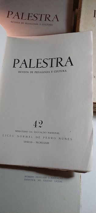 Palestra, Revista de Pedagogia e Cultura | 42 Números - Completo (Ver fotos e descrição)