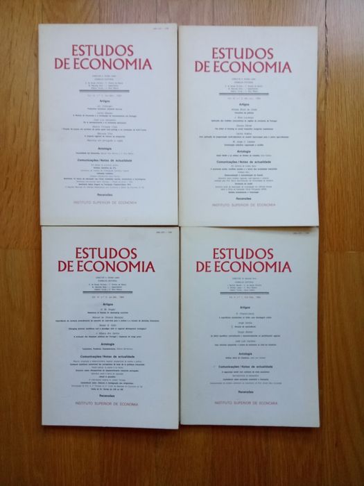 Estudos de economia