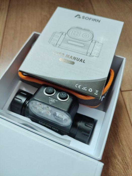 Налобний ліхтар Sofirn HS22, Sofirn HS21, Wurkkos HD16