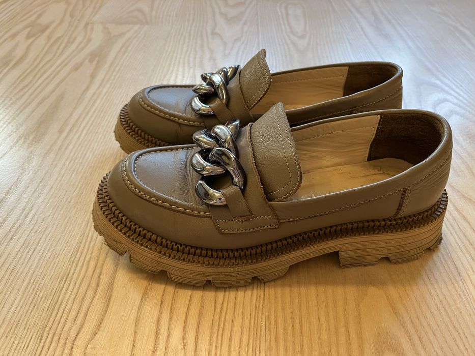 Mokasyny skorzane 36 37 kulig loafersy rylko skora naturalna wojas