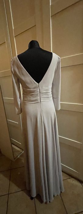 Suknia ślubna / wieczorowa w stylu boho r 36