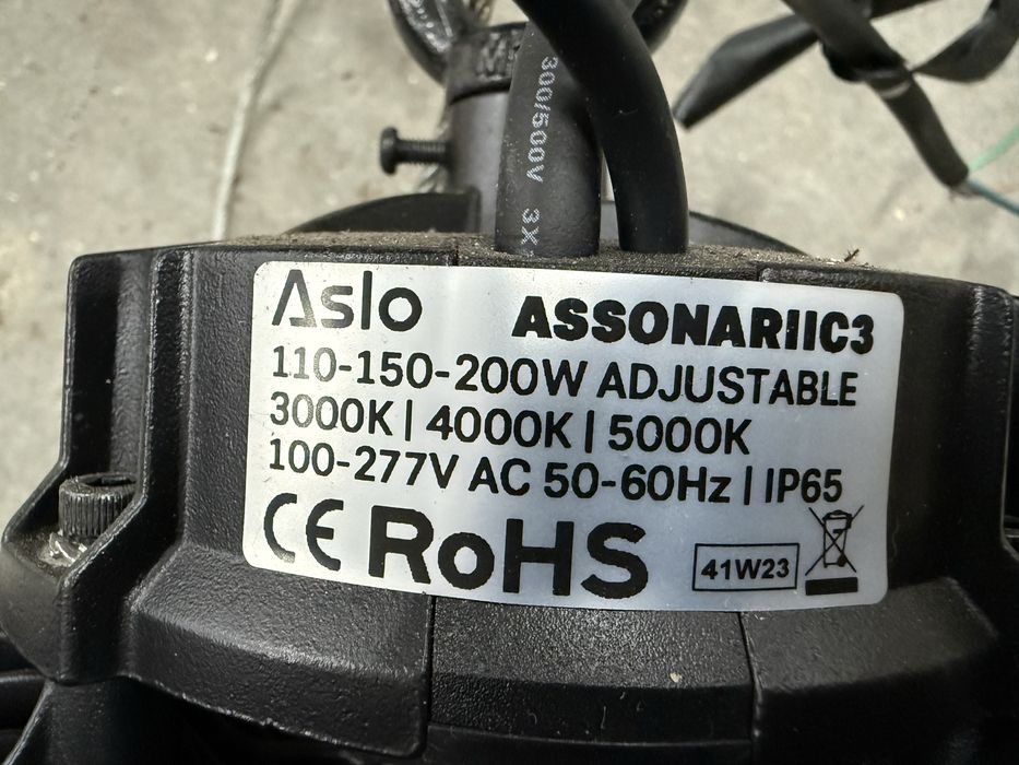 4x CAMPÂNULA  INDUSTRIAL  LED  110, 150 e 200W IP65