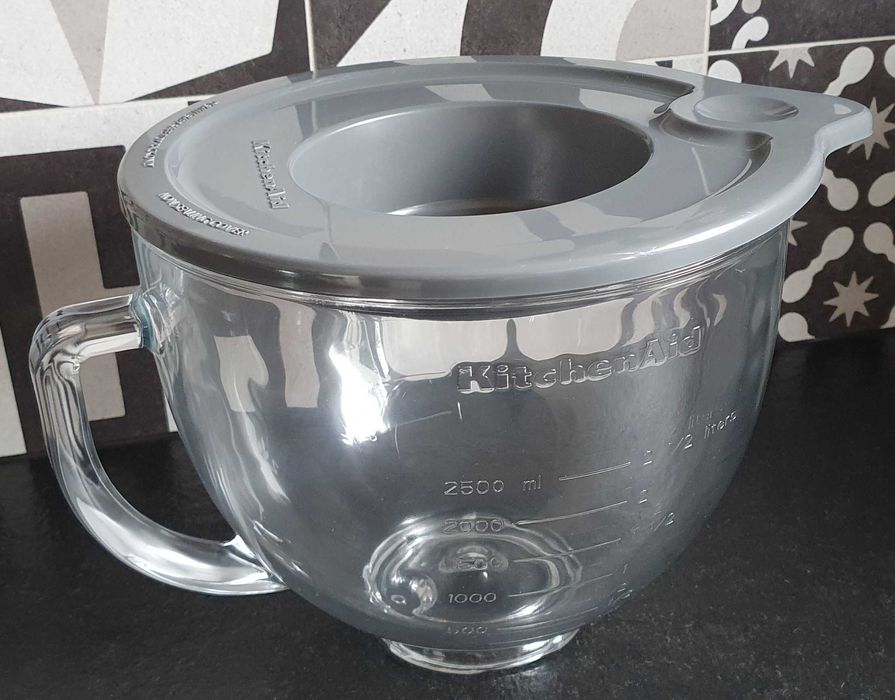 Misa szklana KitchenAid Artisan z pokrywą