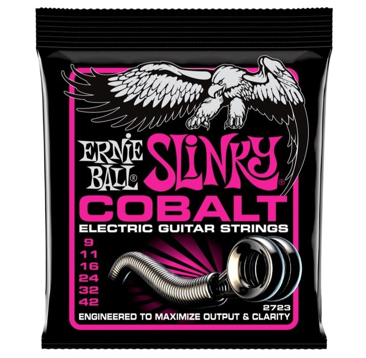 Struny Ernie Ball Nowe 2723 do gitary elektrycznej 9-42