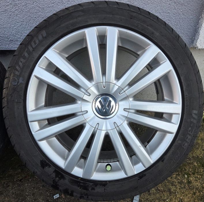 Felgi z oponami VW Touran Sharan Passat Golf Caddy 7x17 ET47 5x112
